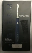 GLEEM Rechargeable Electric Toothbrush. Blue - NEW 