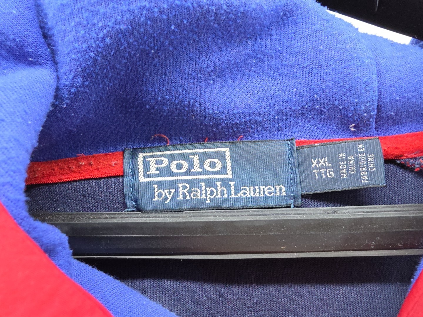 Polo Ralph Lauren Jacket Pullover  Hi Tech USA Patch Hooded Sz XXL 2XL RL RARE!! image 8