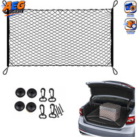 Kofferraumnetz Elastisch Nylon Aufbewahrung 70Cm X 120Cm Organizer FüR Hunde