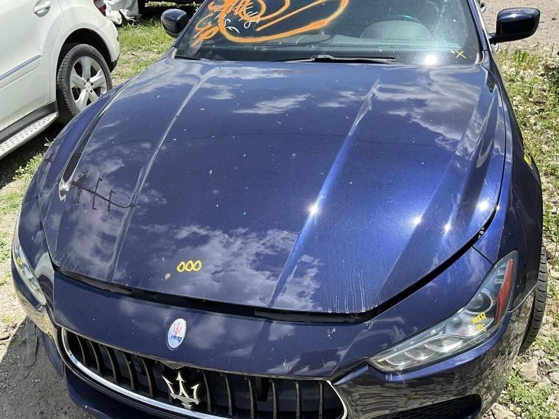 Hood Panel Blue Passione Fits 2015 MASERATI GHIBLI 766803 - Изображение 3 из 4