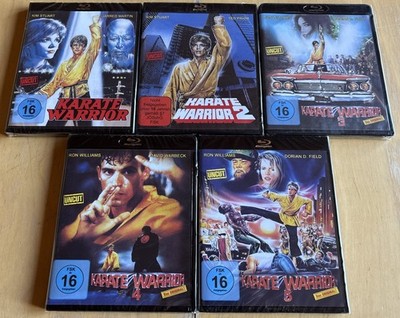 Karate Warrior 1 - 5 | BLU-RAY | NEU & OVP | Ron Williams | Kim Stuart