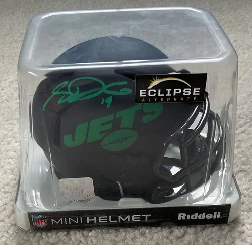 Sam Darnold Autographed Mini Helemt Lunar Eclipse Beckett COA!