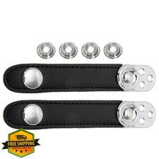 Milisten Accordion Bellows Strap Double Layer Cowhide Metal