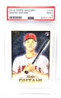 2018 Topps Gallery SHOHEI OHTANI RC Rookie Baseball Card PSA 9 MINT