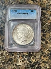 1922 Peace Dollar  ICG MS 63