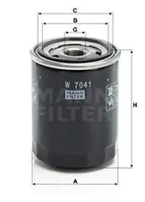 Ölfilter Anschraubfilter W 7041 MANN-FILTER für INFINITI NISSAN SUBARU FORD
