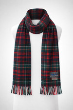 Lochcarron Of Scotland 100 Wool Plaid Scarf MacDonald Clan Tartan 65
