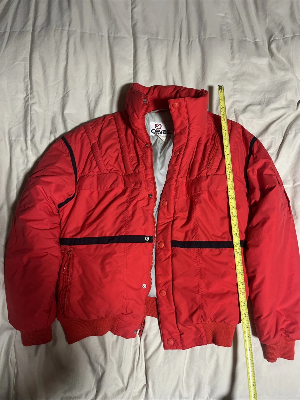CEVAS MEN’S VINTAGE RED SNOW SKI JACKET LARGE🔥🔥