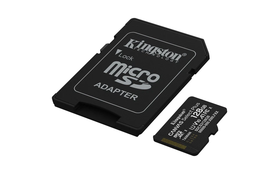Micro SD Speicherkarte 128GB Kingston CLASS 10 UHS-I Canvas 150 MB, SD Adapter - Bild 3 von 4