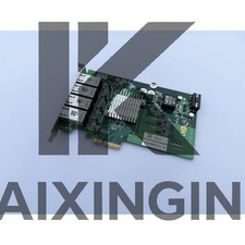1PCS USED Chen image acquisition 4 Gigabit network card PCI-POE354at Rev.A2