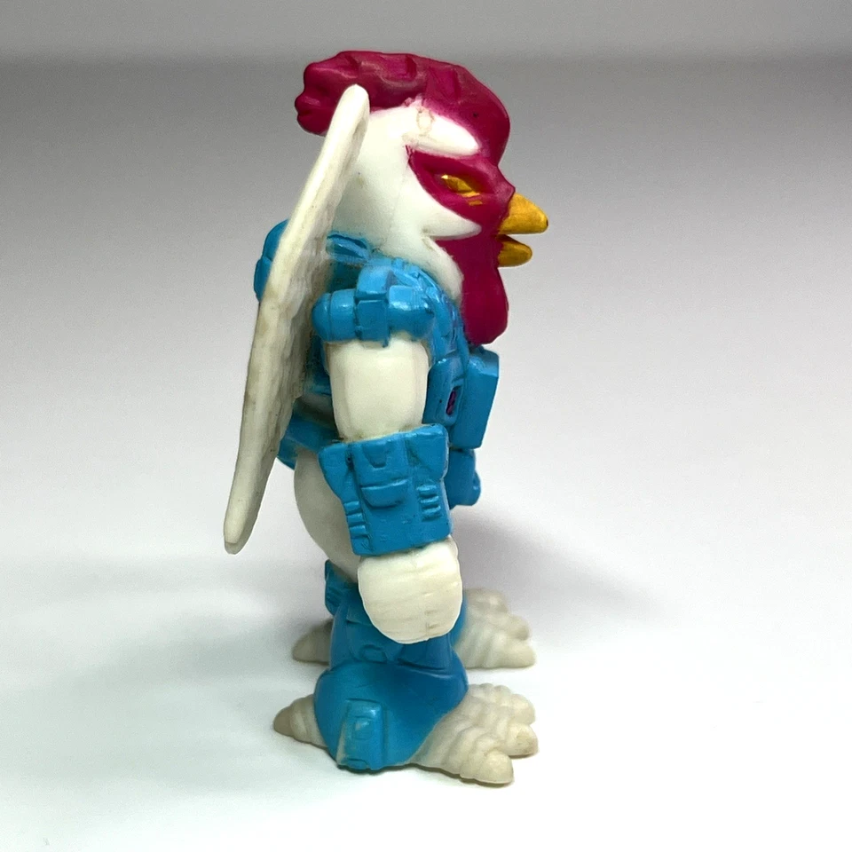 1987 Takara Hasbro Battle Beasts Rowdy Rooster #63 WITH WORKING WOOD RUB! - Image 3 of 4