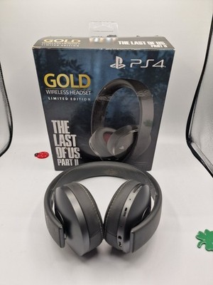 The Last of Us Part 2 Gold Wireless Headset Limited Edition Kopfhörer gut