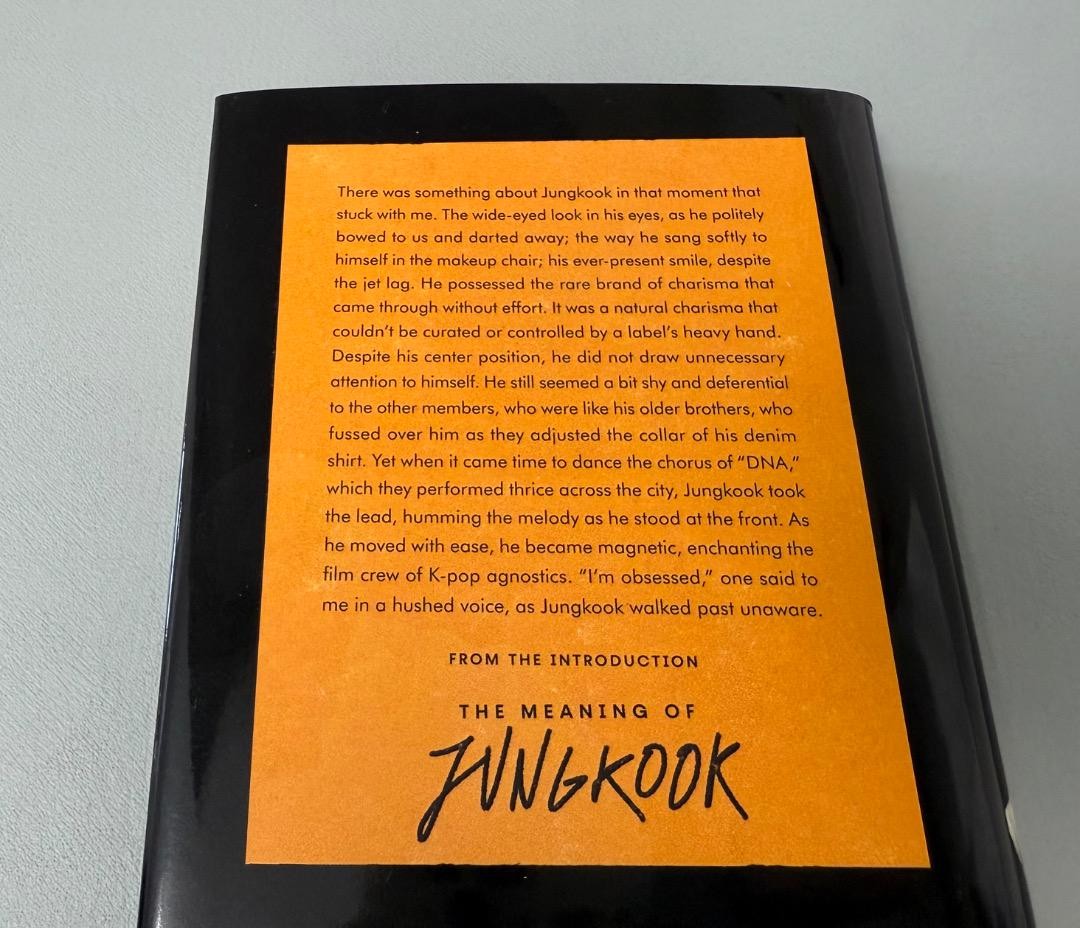 BTS Jungkook The Meaning of Jungkook Book 2025 Rare 240