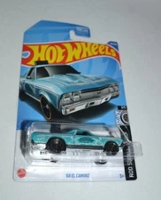 HOT WHEELS 2022 ROD SQUAD 3/5  - ' 68 EL CAMINO METALLIC TEAL
