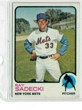 1973 Topps #283 Ray Sadecki New York Mets 