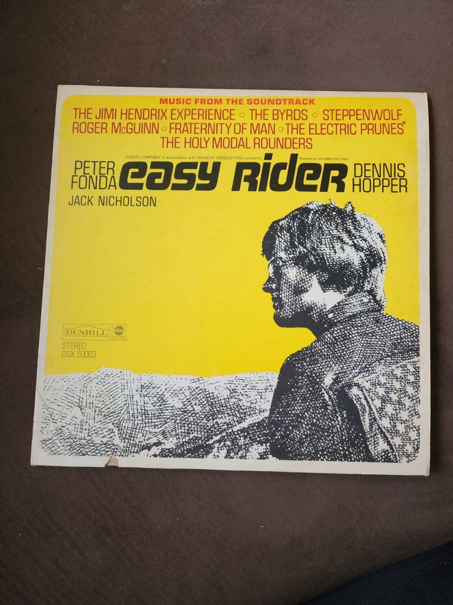 【60's/希少】映画「Easy Rider」サウンドトラック盤LPレコード Easy Rider – Vinyl (LP, Compilation, Stereo), 1969