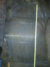 Portable half circle 30-Inch BBQ Grill Grate – Heavy-Duty  Fire Pit Accessory