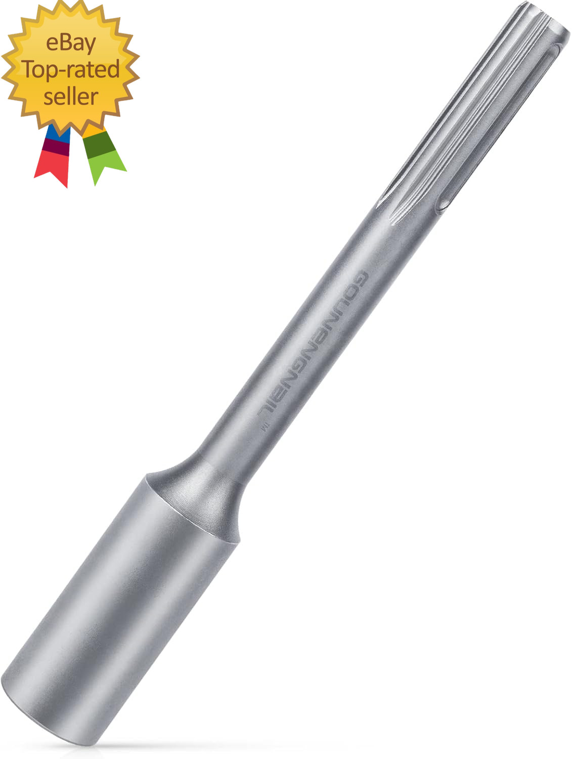 1" SDS Max Ground Rod Driver Adapter-Great for Fence Post,Grounding Rods,Rebar