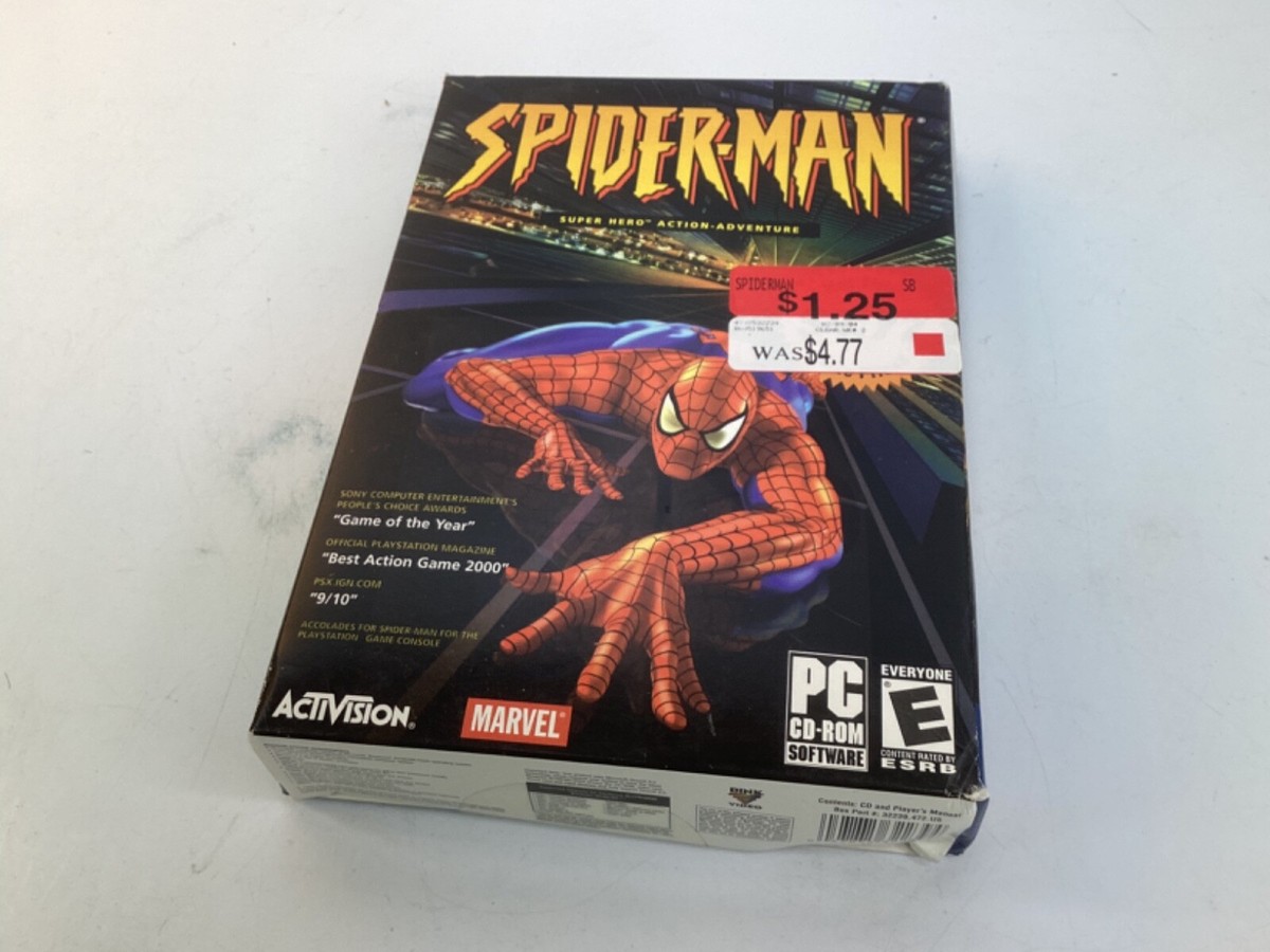 Spider-Man SMALL BOX (PC, 2002) FACTORY SEALED! - RARE