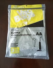 Home Care No. 3015 Eureka Victory & Enviro Vac Style AA 3 Brand New Bags Sealed 