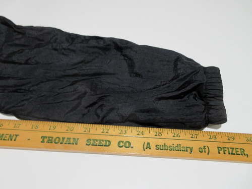 UNIQUE Sz M Vtg LAVON 90s Nylon Tracksuit Women Black Windbreaker + Pants Aztec - Picture 23 of 24