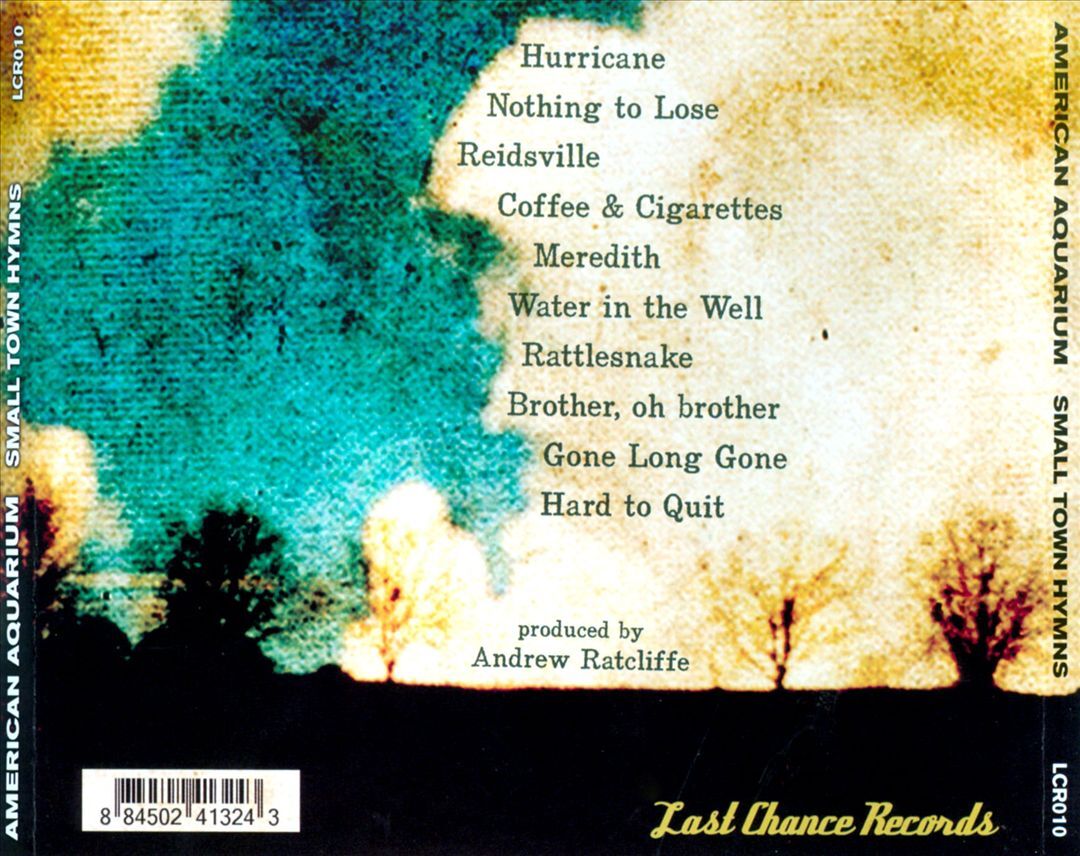 American Aquarium Small Town Hymns Brand New CD Album