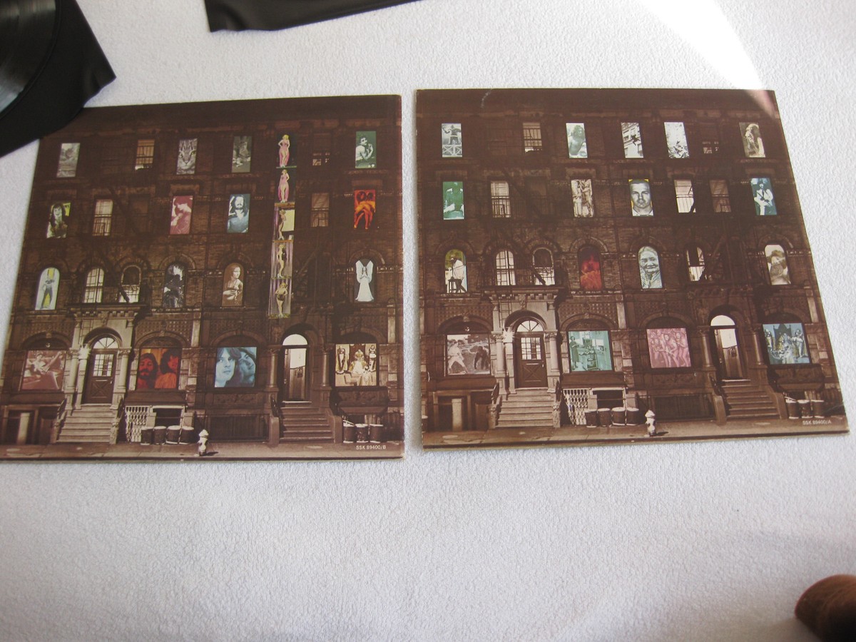 洋楽 LED ZEPPELIN Physical Graffiti UK stereo Led Zeppelin Physical Graffiti - 1st - EX UK 2-LP vinyl set