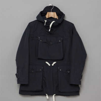 ジャケット・アウター ENGINEERED GARMENTS Over Parka L Engineered Garments RARE Over Parka XL Poplin Navy Cotton RARE | eBay