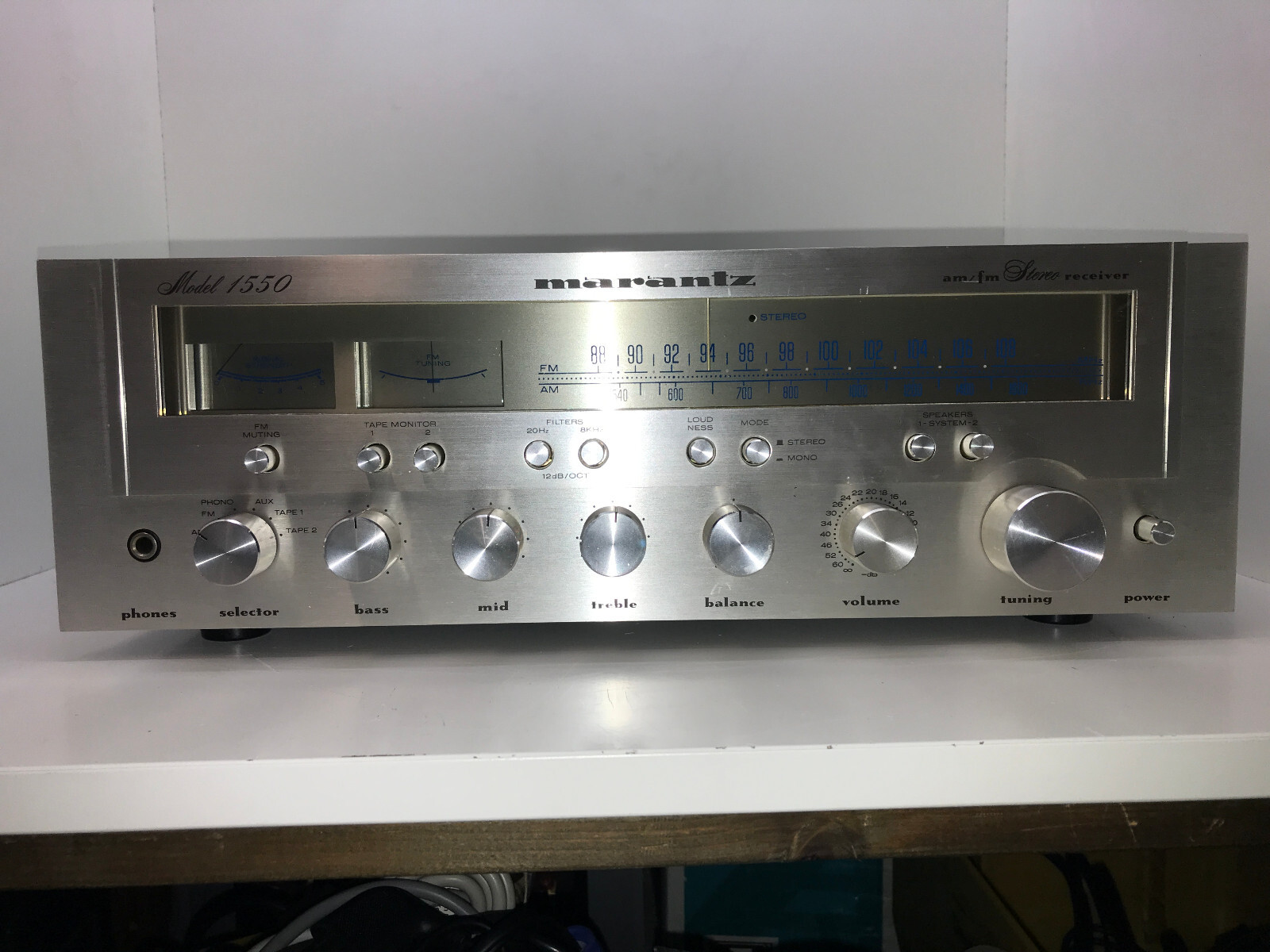 MARANTZ Model 1550 Vintage Stereo Receiver gebraucht eBay