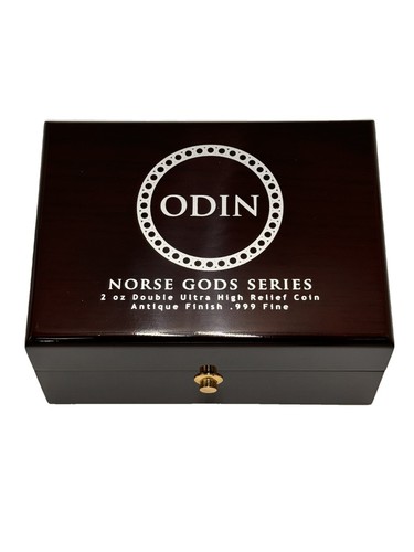 2016 Norse Gods Odin 2oz Ultra High Relief Silver Coin – Limited Edition of 750 - 第 8/14 張圖片