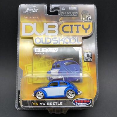 Jada TOYS 1/64 V DUB$ フォルクスワーゲン 7種セット Jada Dub City Old Skool 1959 '59 Volkswagen VW Beetle Blue