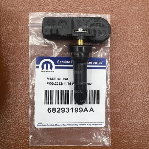 Genuine Tire Pressure Sensor TPMS OEM 68293199AA For 2019-2022 Dodge RAM 1500 DT - Picture 2 of 5