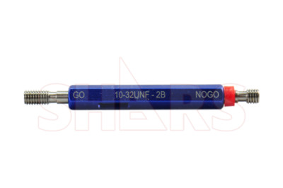Shars 10-32UNF Go/No Go Double End Thread Plug Gage Class Fit 2B New ![