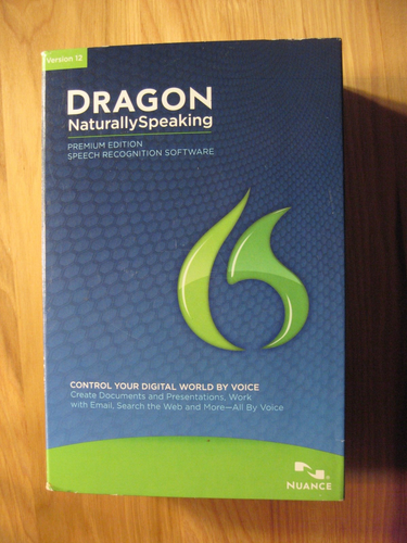 Dragon Naturally Speaking Premium Version 12 K609A-G1B-12.0