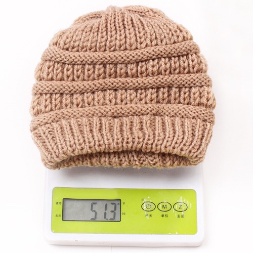 Kids Winter Hat for Newborn Toddler Crochet Bonnet Girl Cap Children Accessories - Picture 4 of 23