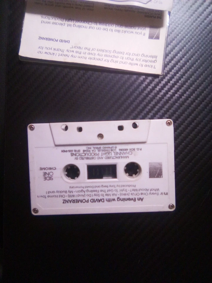David Pomeranz * An Evening With David Pomeranz Cassette - Bild 3 von 4