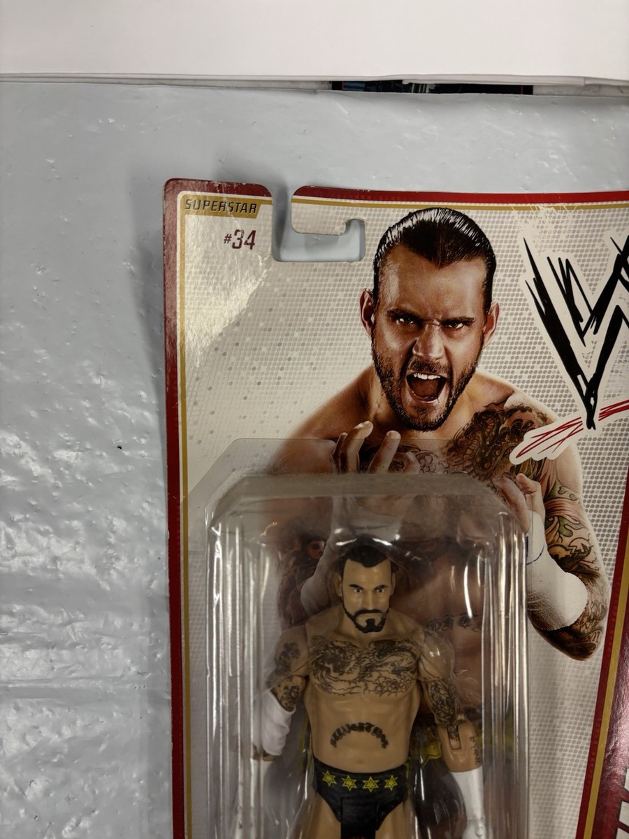 2011 Mattel WWE RAW SUPER SHOW Superstar #34 CM PUNK Wrestling