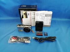 CASIO EX-ZR10 Digital Camera High Speed Compact Used