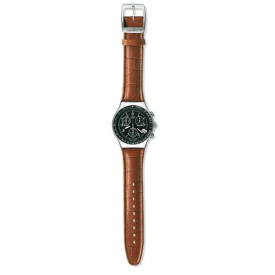 Swatch Irony AG2000 QZ Herren Chronograph Uhr schwarzes Zifferblatt aus Japan - Bild 1 von 4