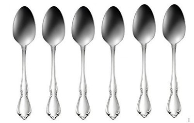 Chateau Teaspoons - Set of 6, Stainless Steel 18/8