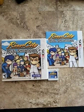 River City: Rival Showdown Nintendo 3DS Case, Cart and Manual Tested Working