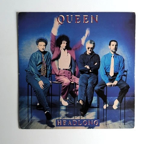 Queen Headlong / All God's People  UK 1st 7" press (paper labels)  QUEEN18 EX!