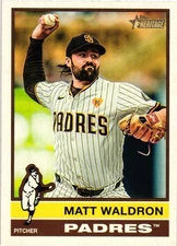 2025 Topps Heritage SP Short Print - Matt Waldron (#497)  Padres  Free Ship