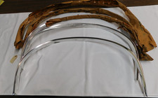 Nos Oem Ford 1977 1978 1979 Cougar Ltd Ii Wheel Lip Arch Mouldings Trim Set