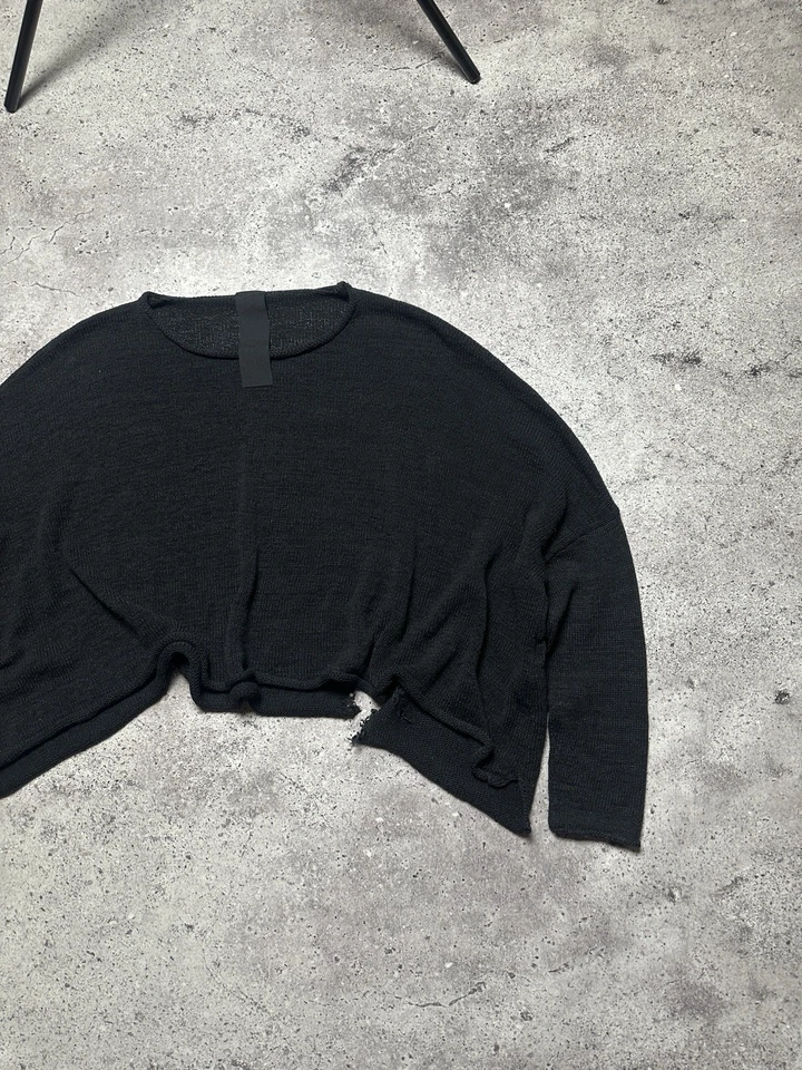 Suéter Rundholz Recortado Gran Tamaño Tejido Negro Talla S Para Mujer’s  Foto 2 de 4