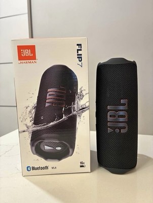 JBL Flip 7 Wireless Bluetooth Speaker Black