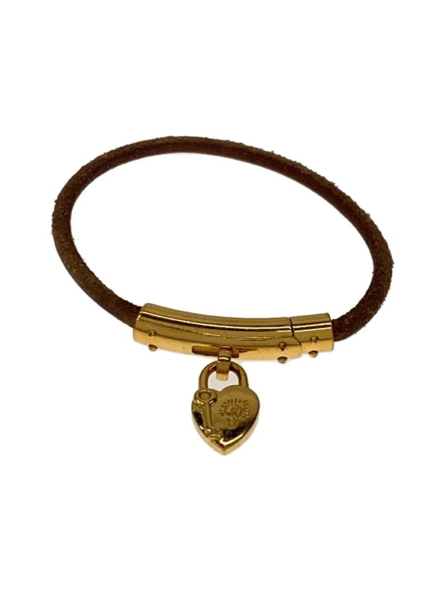 HERMÈS Bracciali HERMES pelle marrone donna usati