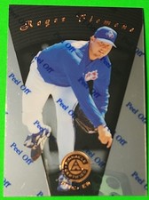 1997 Pinnacle Certified Baseball Card #39 Roger Clemens W/plastic peel Blue Jays