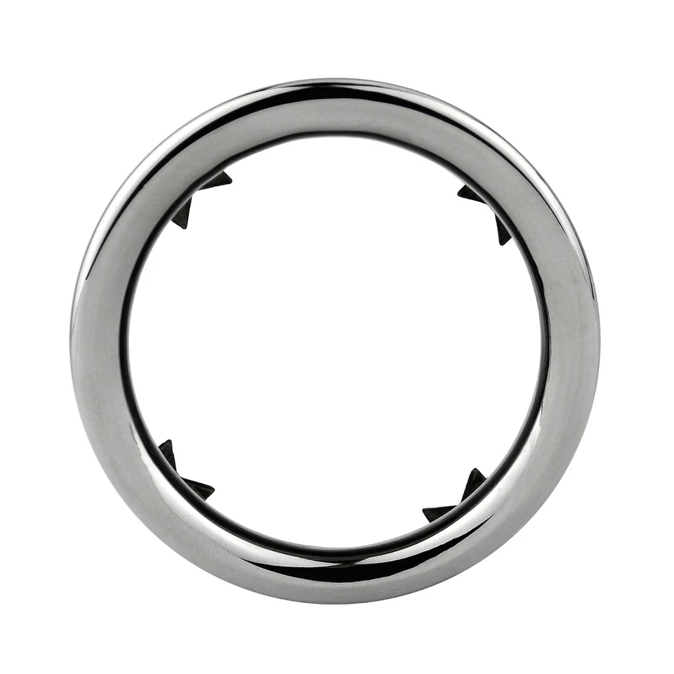 2 Auspuffblenden VW Golf 6 7 Tiguan AD1 Chrom Edelstahl Auspuff Blende Endrohre - Bild 3 von 4