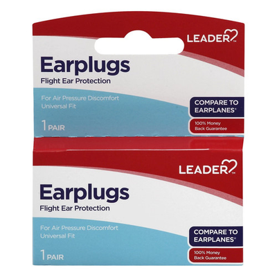 #ad #ad Leader Earplugs Flight Ear Protection For Air Pressure Universal Fit Pack of 3 $20.99